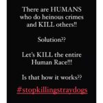 Mrudula Murali Instagram - Let’s bring in animal shelters instead of killing them PLEASE!!!! #stopkillingstreetdogs