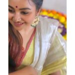 Mrudula Murali Instagram - Bringing in this year’s Onam 🌸 #onam #onamcelebration #onamsaree #saree #sareelove