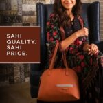 Mrunal Thakur Instagram - Stride with style like @mrunalthakur with a wide range of handbags that accompany your bright hues. Get your Enoki handbag today, and enjoy sahi quality, sahi price! Visit www.enokibags.com #mrunalthakur #collab #brand #newbrand #enoki #ootd #NewCollectionAlert #exclusivehangbags #enokihandbags #handbagcollection #trendyhandbags #latestcollection #houseofbaggit #bagsforwoman #trendingbags #slingbags #totebags #fashionista #bags #handbagsonline #onlineshopping #leatherbags #veganbags #clutchbag #clutches