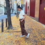Mrunal Thakur Instagram - Autumn leaves and pumpkins please 🍁🍂🎃 #newyork #nyc #fall #autumn #travel New York, New York