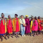 Nakshathra Nagesh Instagram – A trip to #MasaiMara isn’t complete without a visit to the Masai village. 🇰🇪 

@pickyourtrail 
@sarova_hotels 

#NakshathraInKenya #TheSarovaExperience #SarovaCares #PickYourTrail #UnwrapTheWorld