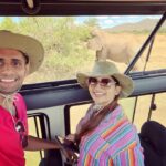 Nakshathra Nagesh Instagram – How can I not? The most adventurous selfies of our lives 🙈 #MagicalKenya 

@pickyourtrail 
@sarova_hotels 
@pollmanskenya 

#throwbackalready #NakshathraInKenya #TheSarovaExperience #SarovaCares #PickYourTrail #UnwrapTheWorld