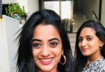 Namitha Pramod Instagram - 18 years of friendship and still counting ♥️ Best friend,twin flame and soul partners.Cheers to this soul who stood by my side through thick and thin ! My sword ⚔️ #bestfriends ✨