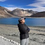 Nandita Swetha Instagram - Finally some clips from my #leh trip. It was different It was beautiful It become such a memorable experience The cold, the breeze, Maggie, sickness, friends, that heavy boots, heavy breaths oofffffsss . Life is too short to experience all. Live the day & live the moment❤️❤️❤️❤️ . @prakash.sowmya @smitha.patil.735 @sara.annaiah . #leh #trip #coldweather #traveldiaries #girlstrip