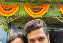 Nandita Swetha Instagram - Hearty Best Wishes and Congratulations to my dear friend @nanditaswethaa for her beautiful 🏠, #housewarming…. Very Happy For you…. Bangalore, India