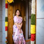 Nandita Swetha Instagram - Ok as requested some pics are here☺️☺️☺️ Saree & Blouse from @omsai_pattusarees Clicked by @pkstudiophotography . . #saree #pinksaree #traditional #homely