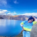 Nandita Swetha Instagram - Look who stole my heart ❤️ . #beauty #travel #skyblue