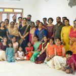 Navya Nair Instagram - Started my new classes on this auspicious day to the selected students for MAATHANGI .. A proper inauguration will be done at a later stage , where a lot more students can enroll , but I am cutting down on numbers as of now , just to have more focus .. May lord Ganesha and Nataraja bless all of us and these children for a bright future .. For me , this moment is so important , as my guru Manu Master asked me to start teaching , a new phase of my life as a teacher ( i dont call myself guru , am not there yet ) .. I wish and I pray that I could transfer whatever is been taught by my Guru’s to all my students in the purest form as I could .. I wish I could do justice to this art form .. Thanking almighty , gratitude 🙏🏻🙏🏻🙏🏻 And to my dear students , be whatever your age , just have trust on me .. I am there for your ultimate success through whatever ways I can 🙏🏻🙏🏻🙏🏻 #tanjorebani #newbeginnings #vidyarambham #lokasamsasthasughinobhavandu #danceislife #danceitout #bharatanatyam #bharatanatyam