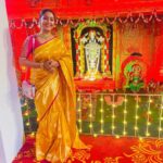 Navya Nair Instagram – Some random ❤️❤️❤️

#kalyannavaratri 
Had such a wonderful navaratri evening with kalyan group .. sharing some photos of happiness .. thank u Ramesh Kalyan for the invite .. Am so happy that i could make it this time .. What an array of bomma kollus .. blissful .. 
felt @ home .. The whole family’s  hospitality and humility 🙏🏻🙏🏻🙏🏻

#kalyannavarathri 
#bommakollu 
#navaratri 
#rejoining
#blisfullnight 
#firstofakind
#gratitude 
#godisgreat

Muh @sijanmakeupartist 
Styling @sabarinathk_ 
Jewellery @meralda.jewels 

Blouse @bloom_by_priyanka
@habits_18422