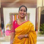 Navya Nair Instagram – Some random ❤️❤️❤️

#kalyannavaratri 
Had such a wonderful navaratri evening with kalyan group .. sharing some photos of happiness .. thank u Ramesh Kalyan for the invite .. Am so happy that i could make it this time .. What an array of bomma kollus .. blissful .. 
felt @ home .. The whole family’s  hospitality and humility 🙏🏻🙏🏻🙏🏻

#kalyannavarathri 
#bommakollu 
#navaratri 
#rejoining
#blisfullnight 
#firstofakind
#gratitude 
#godisgreat

Muh @sijanmakeupartist 
Styling @sabarinathk_ 
Jewellery @meralda.jewels 

Blouse @bloom_by_priyanka
@habits_18422
