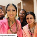 Navya Nair Instagram - #Repost @sajnasudheermusic with @use.repost ・・・ With this darling soul @navyanair143 💖💖💖 You were amazing yesterday dear one and how you have grown as a dancer and artist, striving hard to challenge yourself, unlearn and then learn again! Kudos! 😍🤗 My heart is filled with Aaye Giridhar sung so amazingly by dearest @bhagya_92 🥹 Blessed is the heart that gets to experience such beautiful moments! Pranamam 🙏🏼 to Manu Mash'a poetic choreography! It was a brilliant orchestra team too! @sooryafestival @vargheseantony_bridal_makeover @prabaljithkb Nattuvangam-Sri. Pranav Pradeep Vocal-Bhagyalakshmi Guruvayur Mridangam- Kalamandalam Prabaljith Veena-Dharma Theerthan Chamayam(MUA) - Varghese Antony, Binoj Niran Thank u so much @sajnasudheermusic .. donno how to express my happiness as an artist .. love u