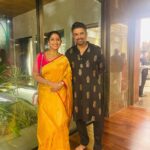 Navya Nair Instagram – And its a fan girl moment ❤️❤️❤️
I had always admired you Bt after ROCKETRY respect to u , for making such a good film for the one who is the most deserved #nambinarayanansir 
@actormaddy ..

#kalyannavaratri 
Had such a wonderful navaratri evening with kalyan group .. sharing some photos of happiness .. thank u Ramesh Kalyan for the invite .. Am so happy that i could make it this time .. What an array of bomma kollus .. blissful .. 
felt @ home .. The whole family’s  hospitality and humility 🙏🏻🙏🏻🙏🏻

#kalyannavarathri 
#bommakollu 
#navaratri 
#rejoining
#blisfullnight 
#firstofakind
#gratitude 
#godisgreat