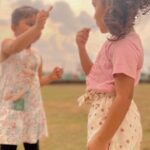 Neha Dhupia Instagram - When our little girls teach us the true meaning of friendship … from sharing toys to fighting over them , from spending time with each other to having meltdowns while saying goodbye , from learning new life skills to never moving on without one another and from being in peals of laughter together to crying over the same sweet things … you are so precious to us our Niu Piu … we love you sooooooooooo soooooo much #niapatchling @rika_c ♥️