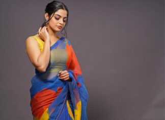 Nikhila Vimal Instagram - No feeling is final.Heal ,learn ,grow,love💙💛❤️ @saltstudio @styledbysmiji @rahul_raj_._r @femy_antony__ #kotthupromotions
