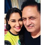 Nikita Dutta Instagram - Happy birthday Daddy. Thank you for being my permanent armour. ❤️ @akdutta59 #Salute