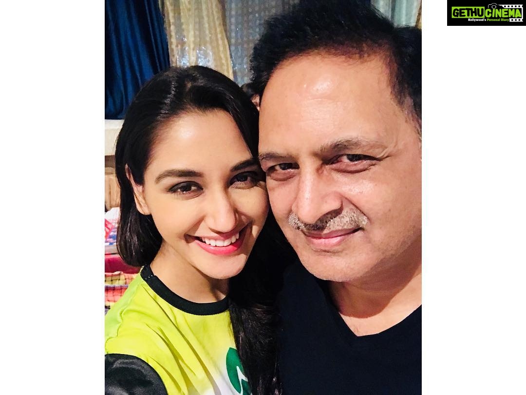 Nikita Dutta Instagram - Happy birthday Daddy. Thank you for being my permanent armour. ❤️ @akdutta59 #Salute