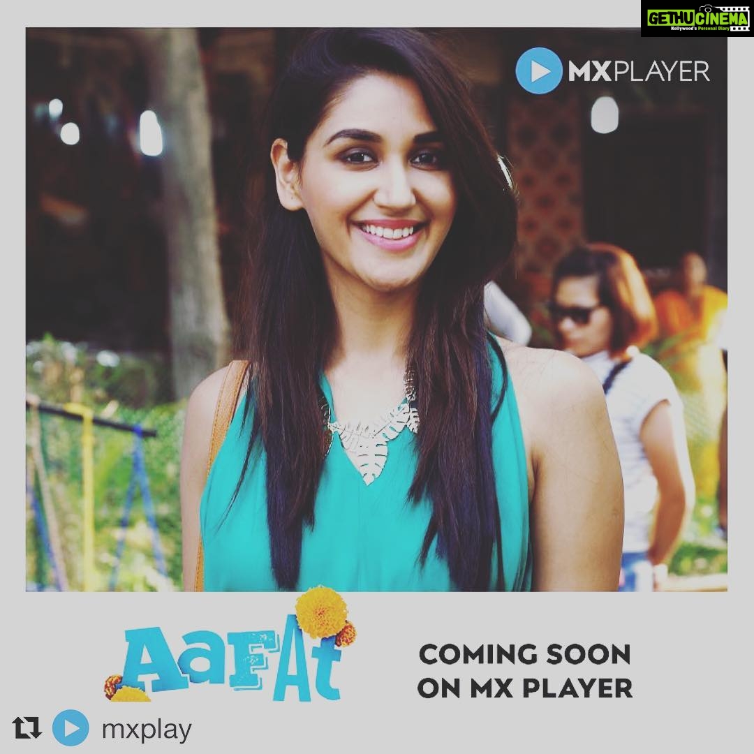 Nikita Dutta Instagram - Aafat aane wali hai! #Repost @mxplay with @get_repost ・・・ Will this susheel, sanskaari divorcee find Mr. Right again? To know more, catch #AAFAT. Coming soon on #MXPlayer. @nikifying @shashantshah