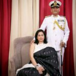 Nikita Dutta Instagram - Is there a word for crushing on your parents? 🤔 The admiral and his lady shining 😍 #MommyAndDaddy #TheseTwo❤️ #CanIAdoptThem