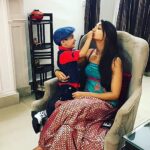 Nikita Dutta Instagram – Taking advantage of the fact he is the only one allowed to shut me up! 
Damn you Ollie.
#ObsessedAunt