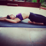 Nikita Dutta Instagram - Bend it to mend it. Let the spine always control you. #InternationalYogaDay