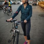 Nikita Dutta Instagram - What makes you happy.. must be by your side. #pedalitout #BikingMorning #Firefox