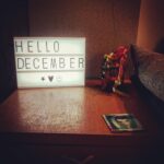 Nikita Dutta Instagram – My Light box has something to say today! #HelloDecember #HappyHome #NikitasDen Pali Hill