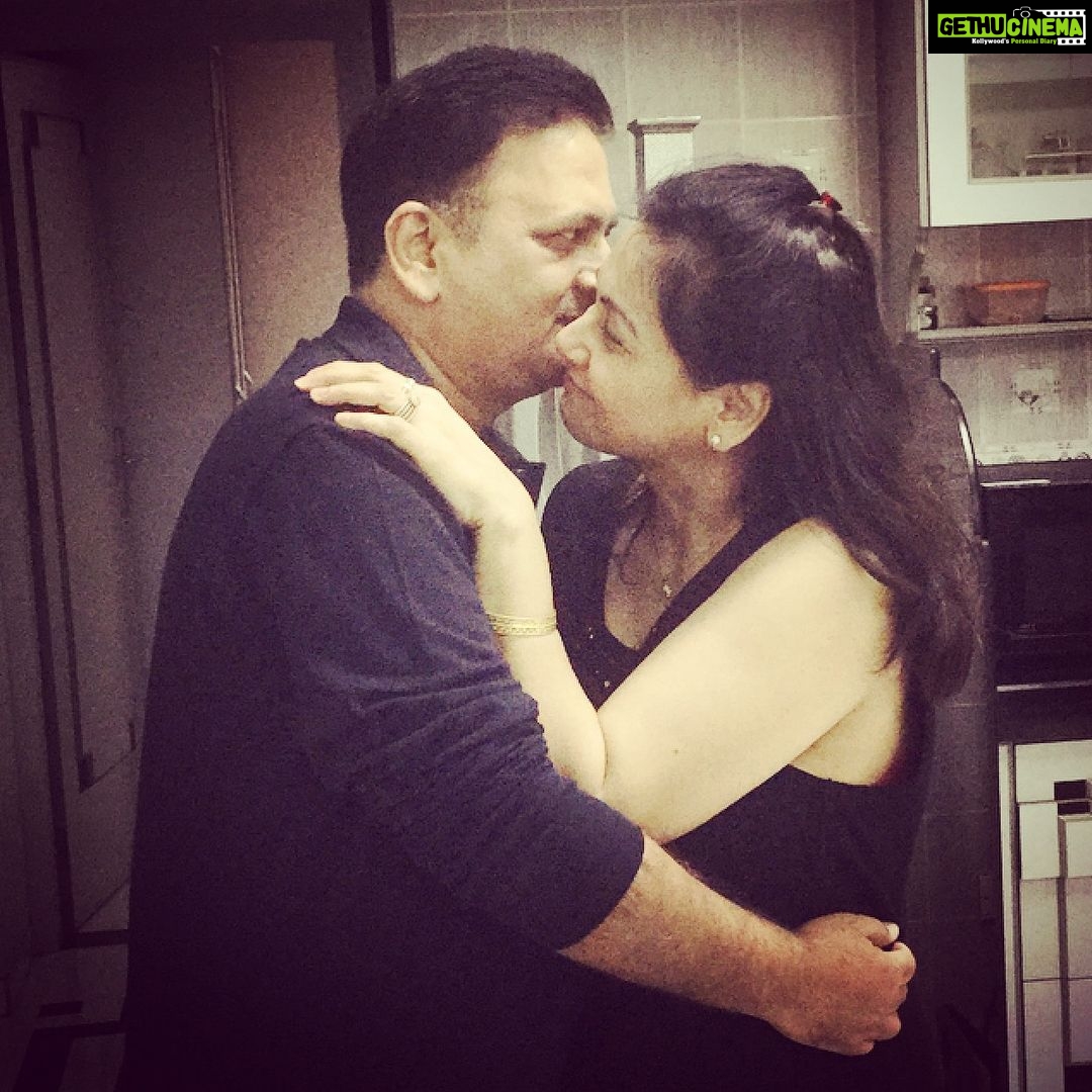 Nikita Dutta Instagram - Only if adopting your own parents was allowed! You guys have achieved successful 32 years and a promotion from parents to grand parents. Congratulations and happy anniversary my children! 🤗❤️ @alka.dutta16 @akdutta59