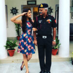 Nikita Dutta Instagram - Proudly parked between the real heroes Rear Admiral AK Dutta and Major General SK Dutta. You men have given this family infinite pride and honor. We the next generation strive to match up to your achievements. Salute you daddy and Chachu. #ArmedForces #IndianNavy #IndianArmy #MilitaryInTheBlood #PrideAndHonor