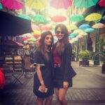 Nikita Dutta Instagram - Under my umbrella! #OnTheStreets #Haasil @sapnamalhotra01 Le Caudan Waterfront