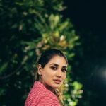 Nikita Dutta Instagram - Adding a little pink to the night sky. 🌸 🌳 . . 📸: @bharat_rawail Styled by @jaferalimunshi Outfit: @lstsoles Shoes: @louboutinworld HMU: @mitavaswani