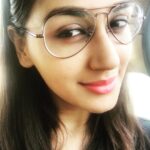 Nikita Dutta Instagram - Geek game going strong. #NewSpectaclesAlert #HugeMuch 🤥 Thank you @ankitaduttadubey 🤗❤️