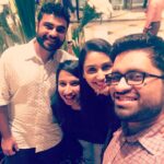 Nikita Dutta Instagram - Making memories. #AboutLastNight #XaviersVibes JW Marriott Mumbai Juhu
