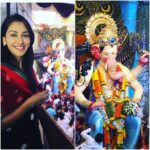 Nikita Dutta Instagram - The most peaceful charan darshan at lalbaugcha raja. Thank you @abpnewstv @shukla_vandana @iamkrishma #LalBaugChaRaja #FeelingBlessed #GanpatiBappaMorya