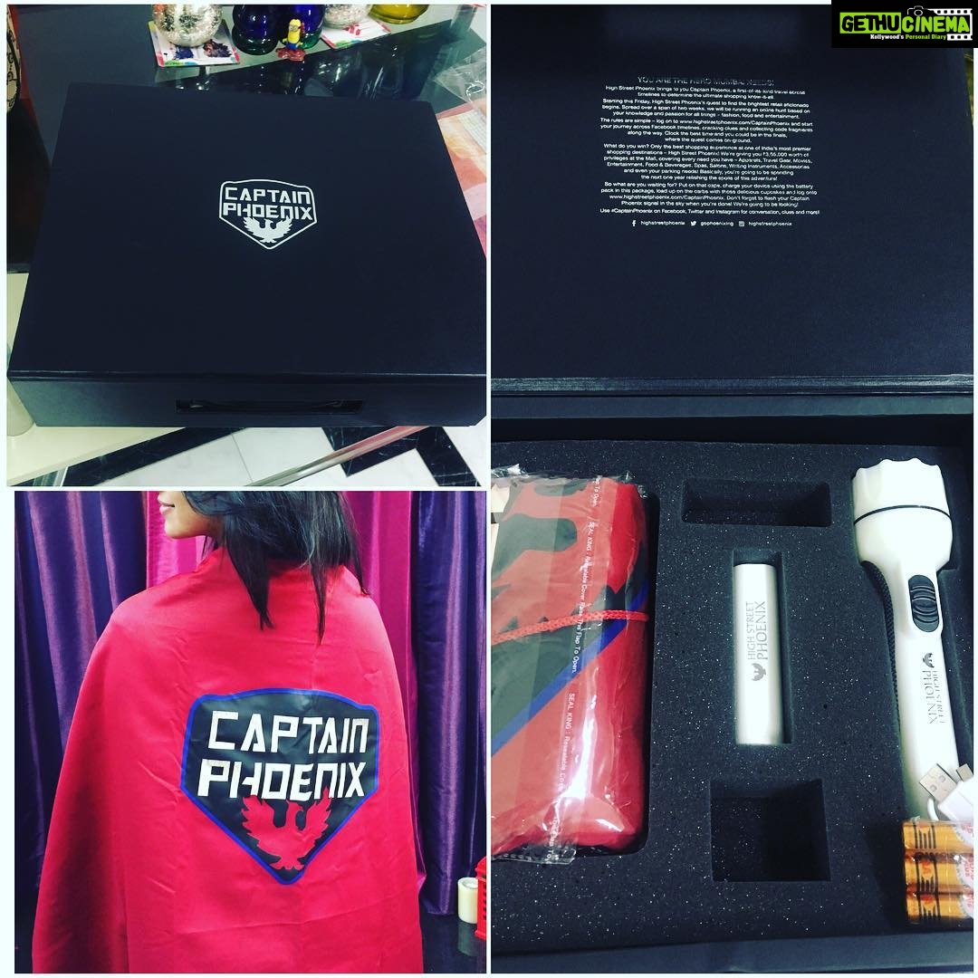 Nikita Dutta Instagram - Thank you @highstreetphoenix and @san_d_man_28 for this lovely present! #GoPhoenixing #CaptainPhoenix #GetYourGameModeOn