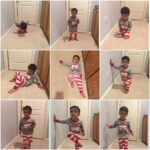 Nikita Dutta Instagram - Part 1 of Ollie and his Stretches. Waking up to his shenanigans is ❤️❤️ #ObsessedAunt #CuteLevel99 #BabyYoga
