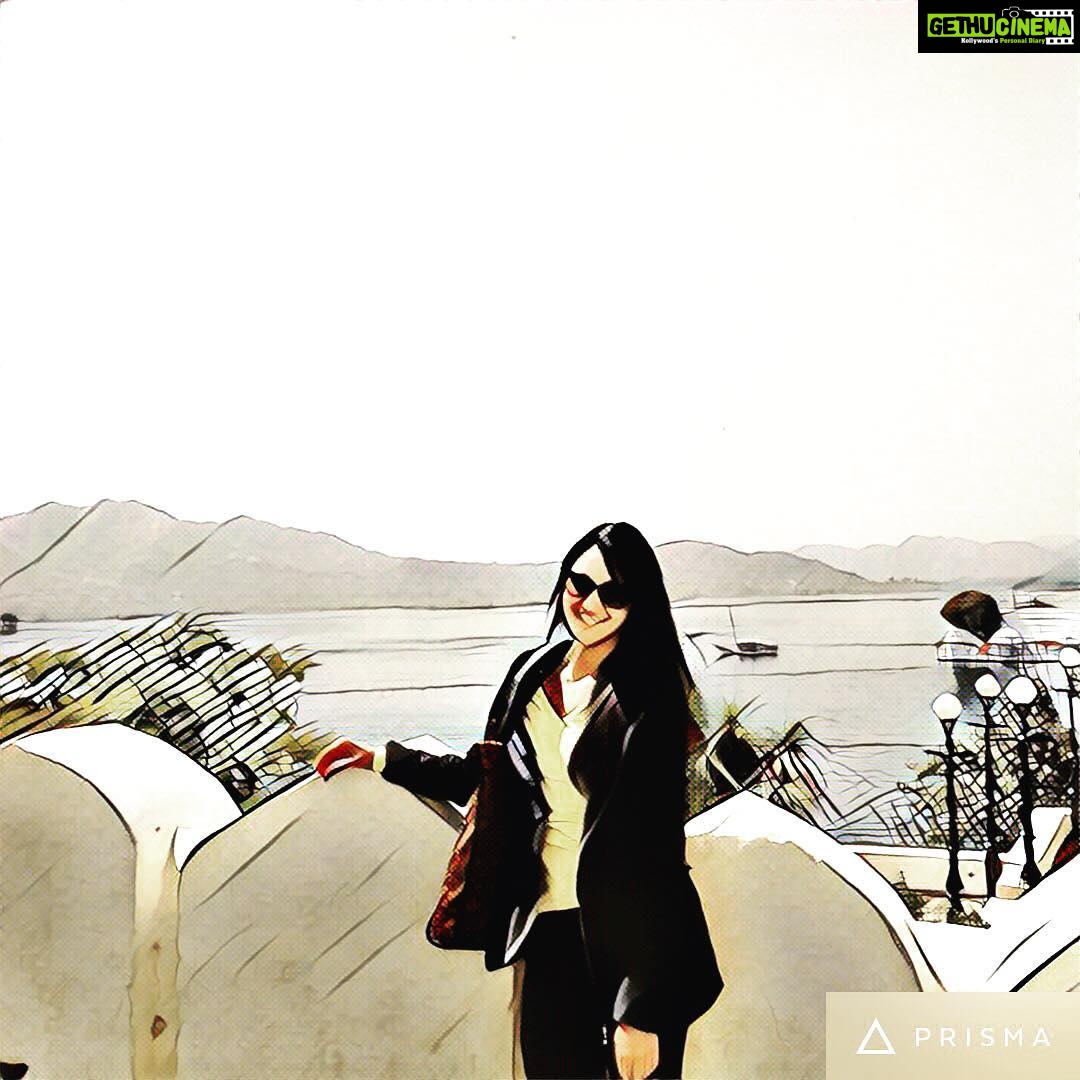 Nikita Dutta Instagram - Trying my hands on this app finally. Throwback to udaipur times! #prisma #JustTrying #ForAllTheHype City Palace, Udaipur