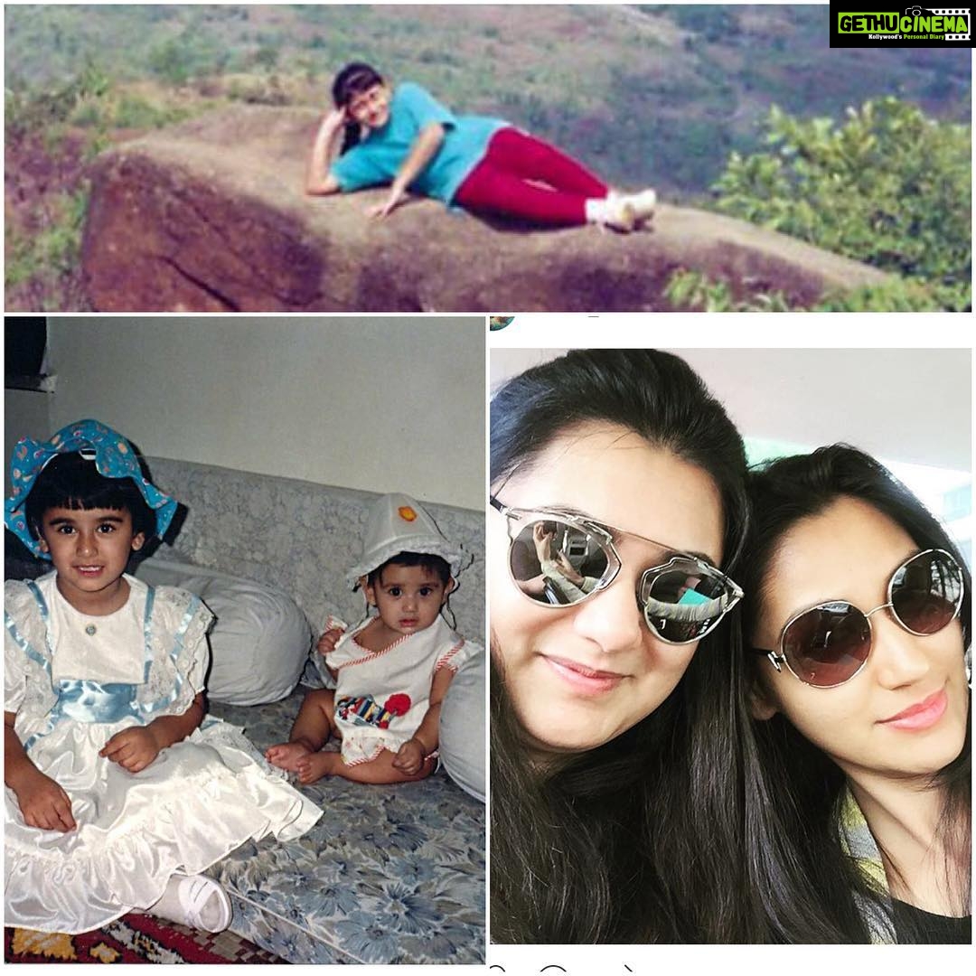 Nikita Dutta Instagram - A five year old me asked him, "why don't I have a brother?" He said, "well! you got something infinite times better you lucky kid" #HappyBirthday #SecondMother #SisterCumBrother #MyPamperingInCharge