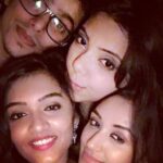 Nikita Dutta Instagram - A successful desperate attempt to fit ourselves in a frame. #GoodTimes #ThrowBack