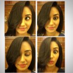 Nikita Dutta Instagram - My hair dresser seemed super proud of her blow drying skills and insisted on taking a picture. #RandomMuch #MakeUpRoomShenanigans #ekdujekevaaste SJ Studios
