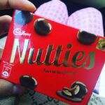 Nikita Dutta Instagram – Two days of indulgence have begun! #Nutties #AllTimeFavourite Delhi Cantonment