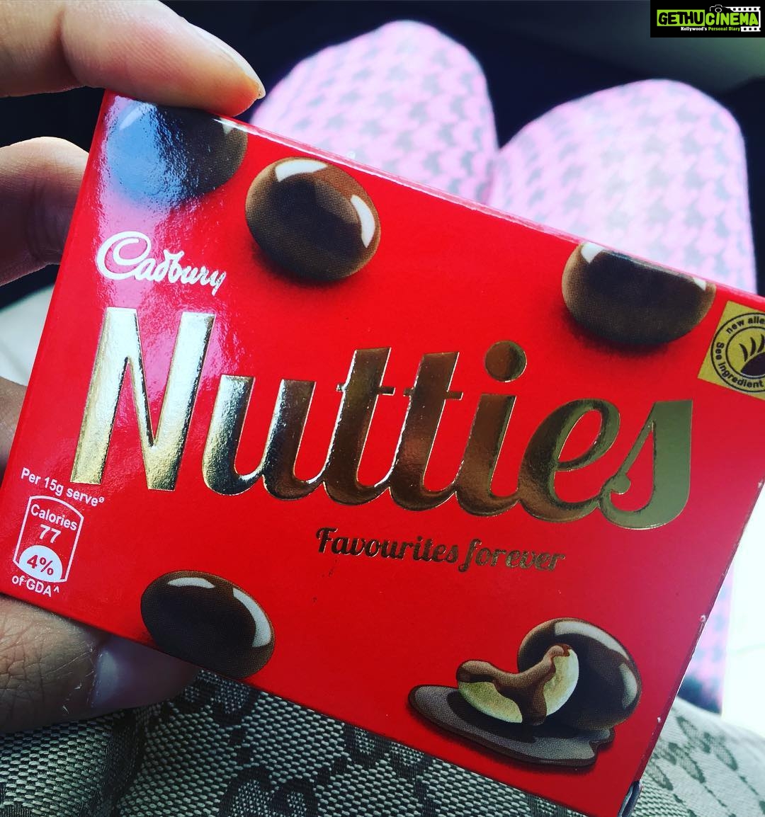 Nikita Dutta Instagram - Two days of indulgence have begun! #Nutties #AllTimeFavourite Delhi Cantonment