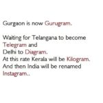 Nikita Dutta Instagram – Might as well do so,since the progress lies in changing the name of a city. #SarcasmMuch #GurgaonLolness