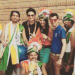 Nikita Dutta Instagram - With the craziest of fans! #MajorThrowback #WorldCup #T20 #DhakaTimes #StarSports