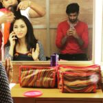 Nikita Dutta Instagram – Bored child sneakily sitting and obvious eavesdropping my phone conversation. #CandidMuch #ShootShenanigans  #OnSet #EkDujeKeVaaste SJ Studios