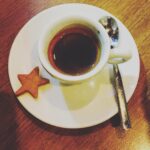 Nikita Dutta Instagram – An unavoidable picture when Haagen Dazs acts so cute by serving a shot of espresso with that star cookie! #SaturdayNights Haagen-Dazs, Palladium