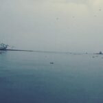 Nikita Dutta Instagram - A view like that needs no Instagram filters. #FerryRide #Sunset #BackWaters #NatureLove #NoFilter #KochiDiaries Fort Kochin, Kerala, South India