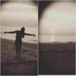 Nikita Dutta Instagram - When the words "what a beauty" come out instantly at the first sight! #Sunset #ByTheBeach #Day3 #KochiDiaries Cherai Beach