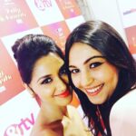 Nikita Dutta Instagram – Pretty much the highlight of the day, miss India times rewind! #MissIndiaTimes #IndianTellyAwards2015