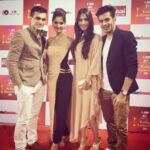 Nikita Dutta Instagram - Newbies be like........ #IndianTellyAwards2015 #RedCarpet