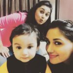 Nikita Dutta Instagram – Manage to get the difficult-to-stay-still nephew pose for a nice picture, and the sister photo bombs. #SuchIsLife Delhi Army( Cantt) Area